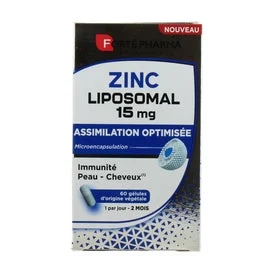 Forte Pharma Zinc Liposomal 15mg 60 Perlas