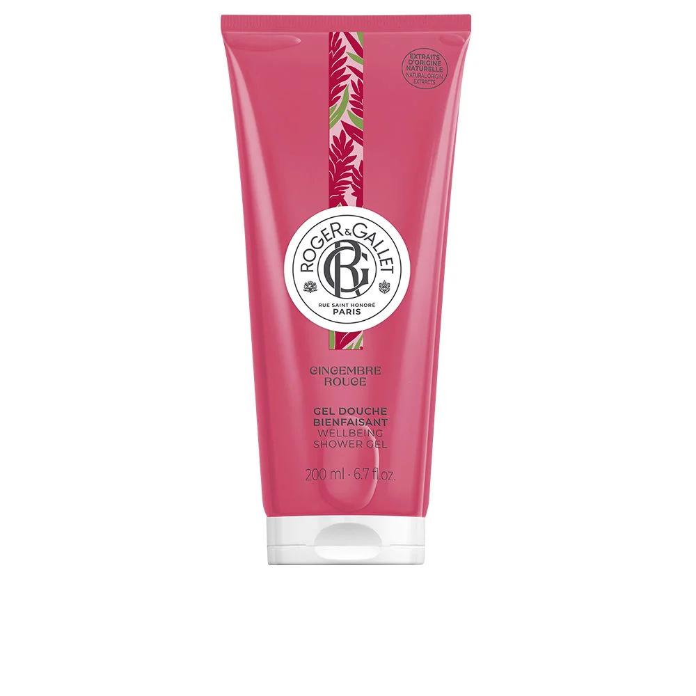 GINGEMBRE ROUGE gel douche dynamisant
