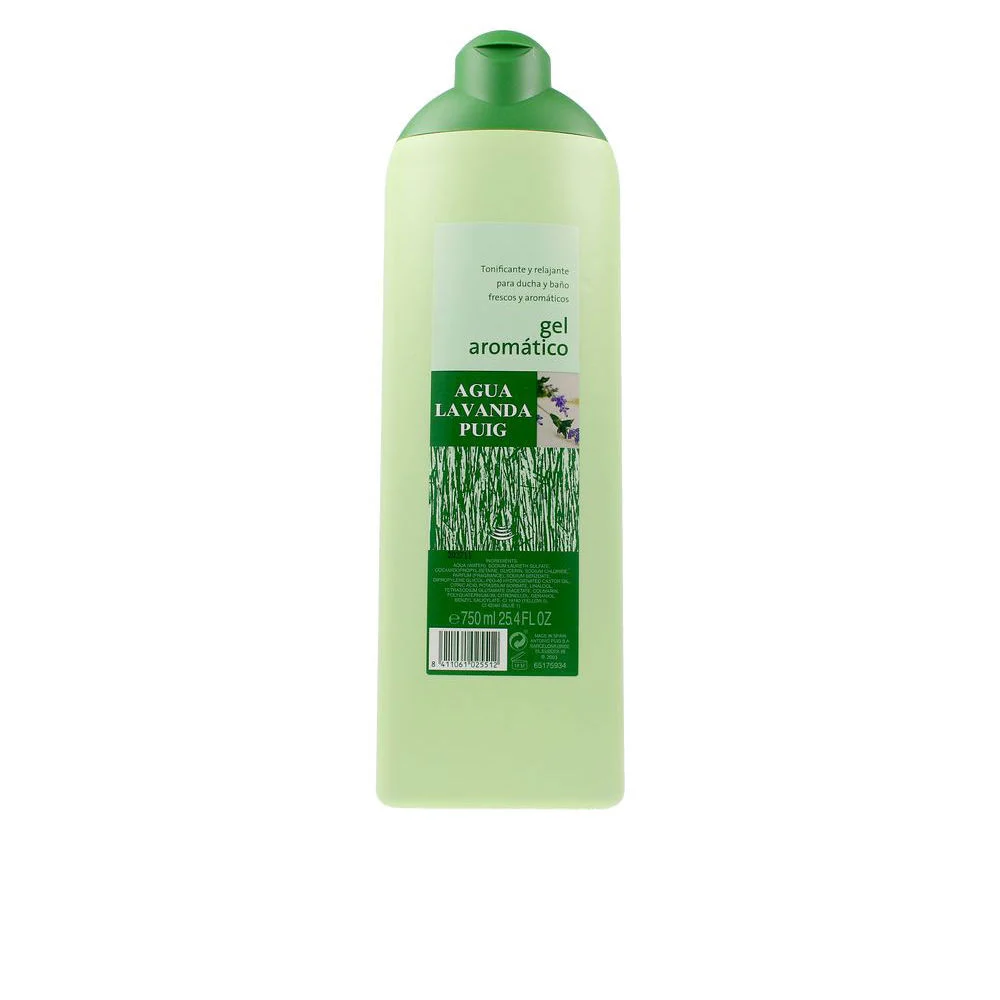 AGUA LAVANDA gel de ducha aromático