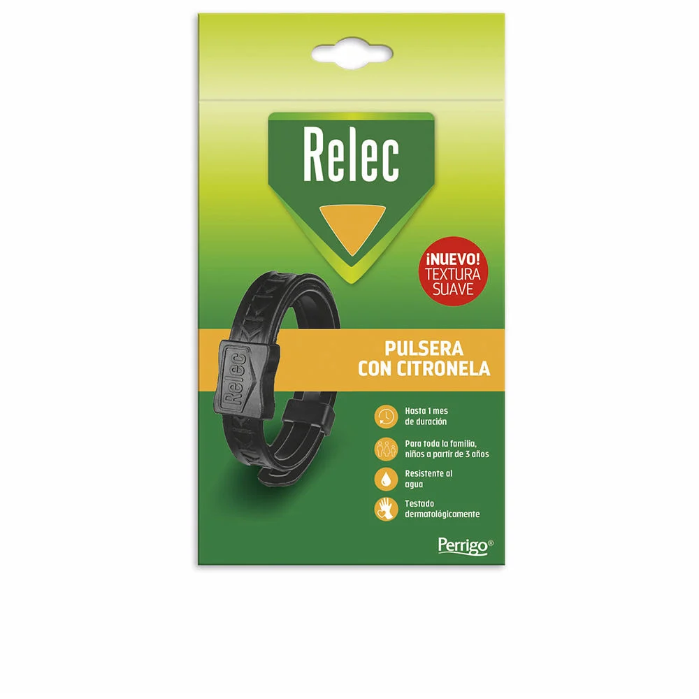 Bracciale antizanzare RELEC FAMILY nero