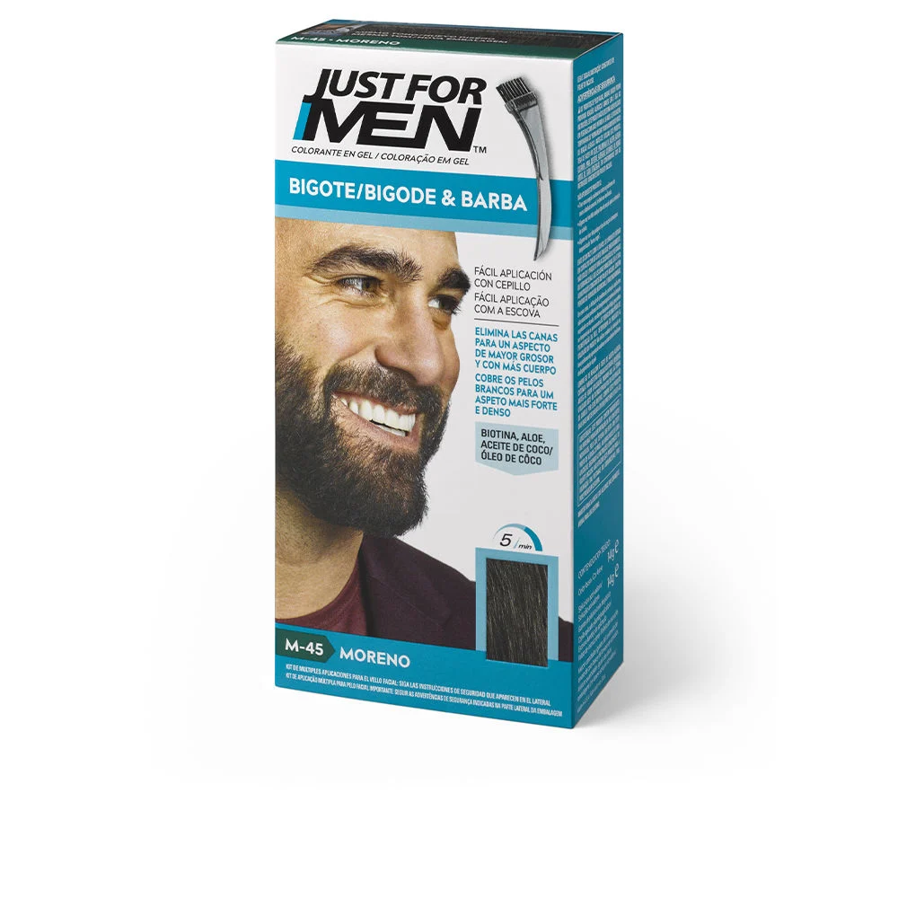 Gel colorante JUST FOR MEN per baffi, barba e basette