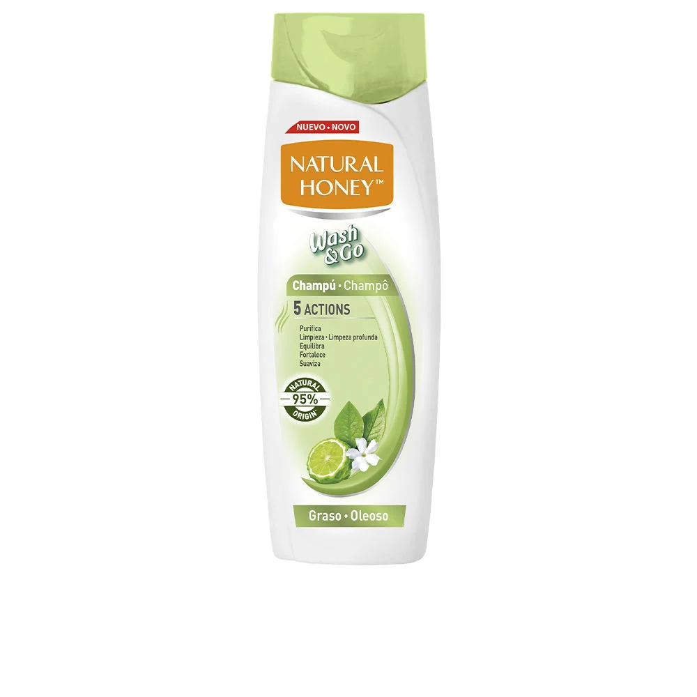 WASH&GO shampoo grasso
