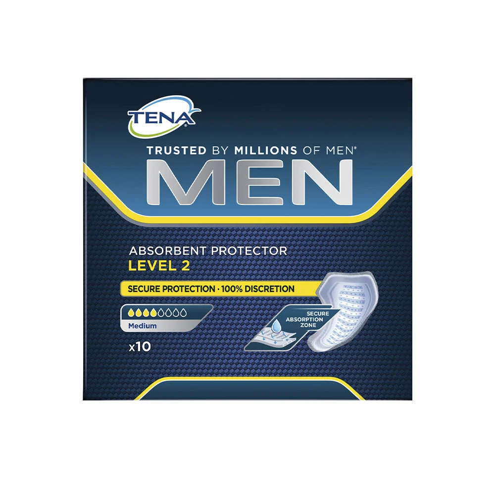 TENA MEN LIVELLO 2 Protezione assorbente al 100%
