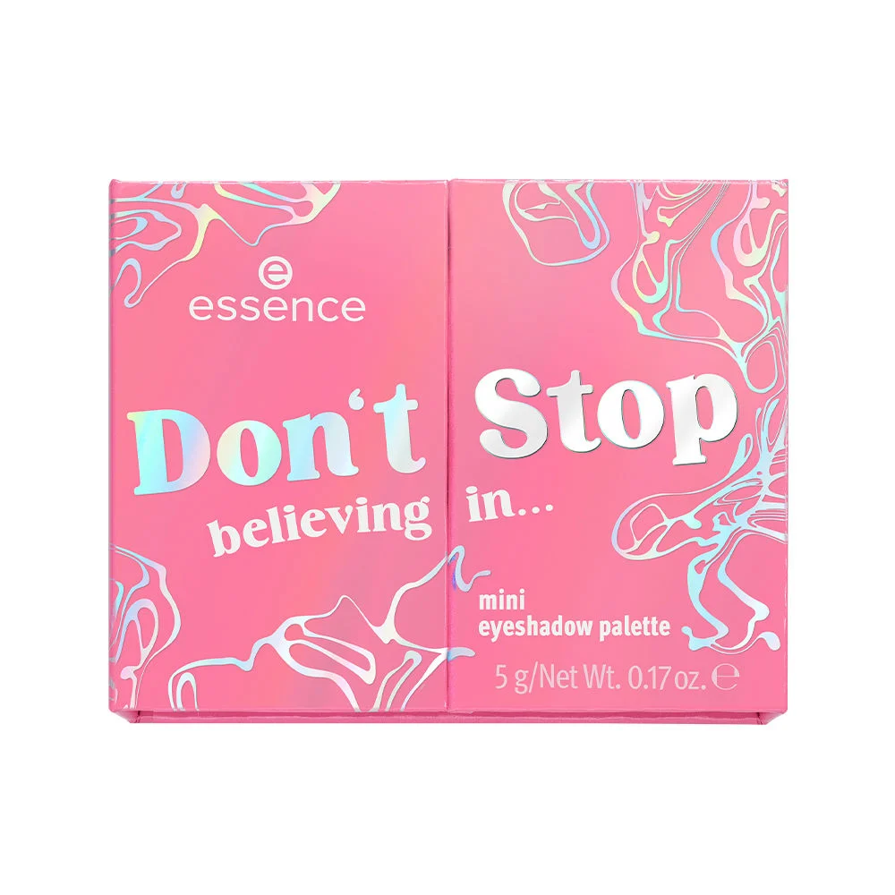 DON’T STOP believing in… minipaleta de sombras de ojos