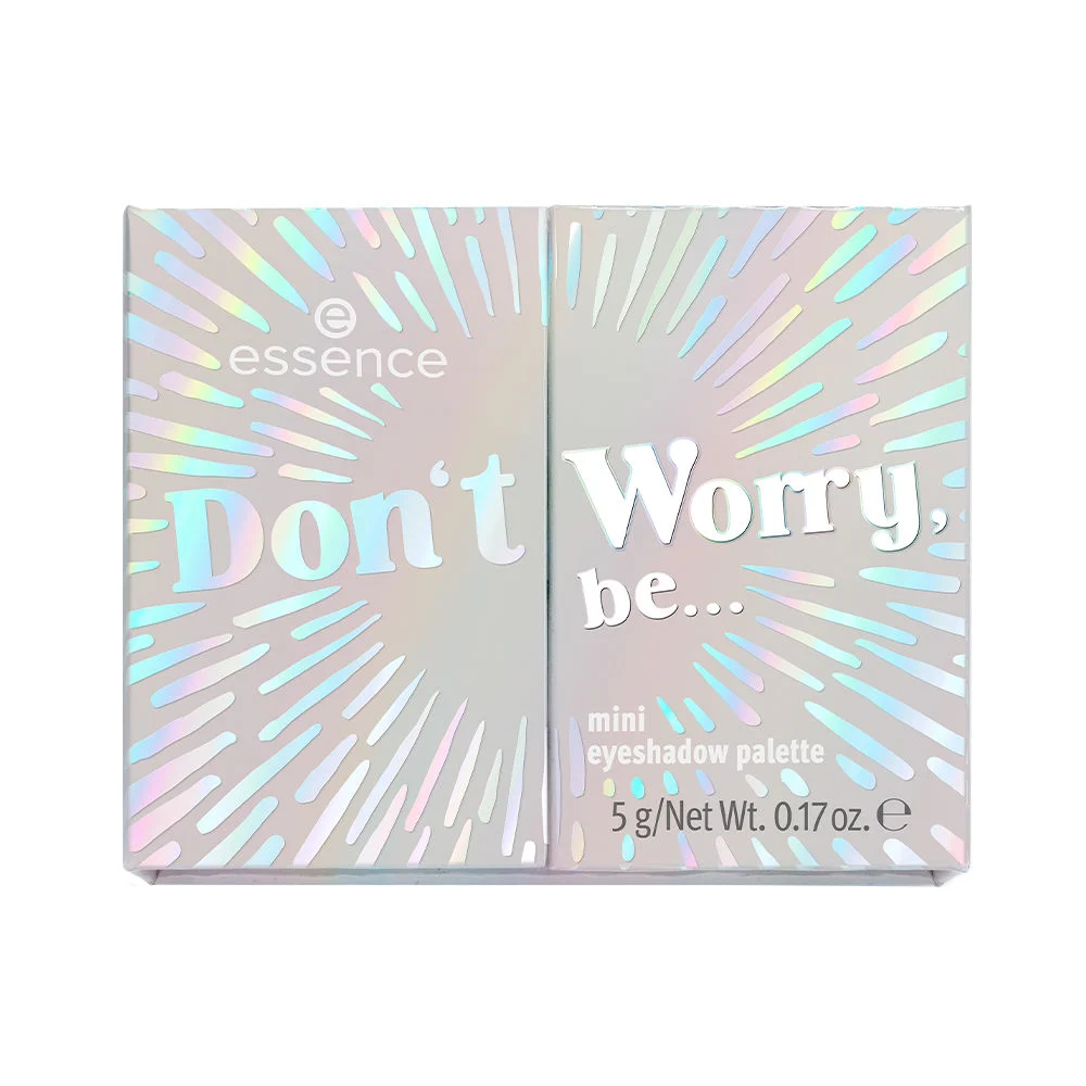 DON’T WORRY, BE… minipaleta de sombras de ojos