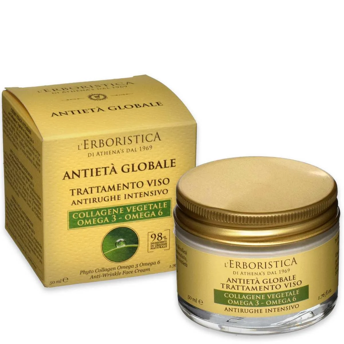 Crema tratt. viso globale fitocollagene omega 50 ml