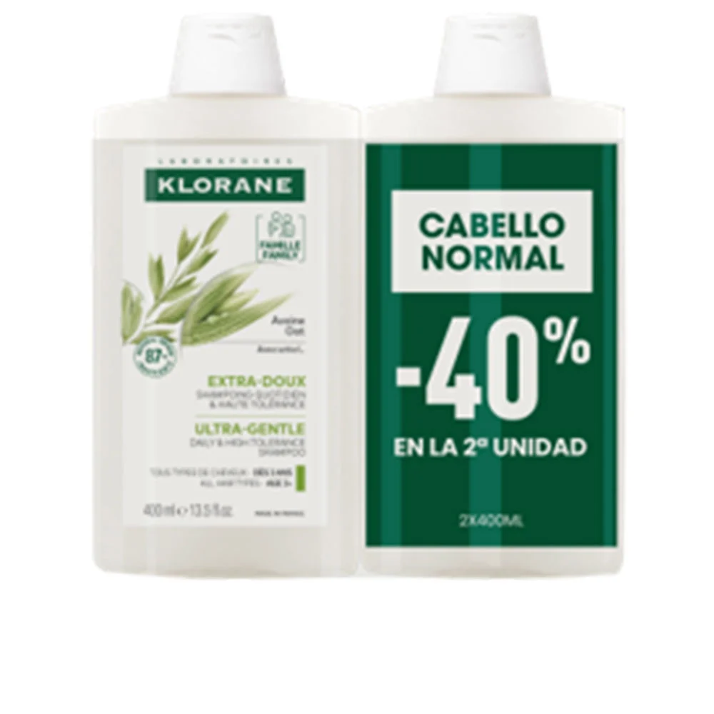 Duo shampoo extra delicato al LATTE D’AVENA