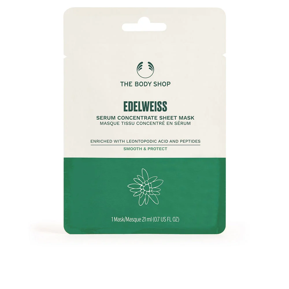 EDELWEISS maschera in tessuto concentrato al siero