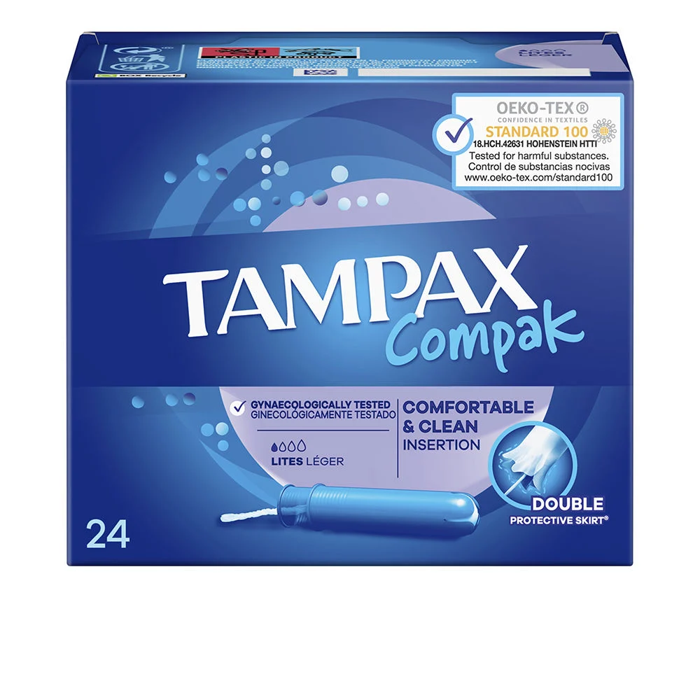 TAMPAX COMPAK tampon lites