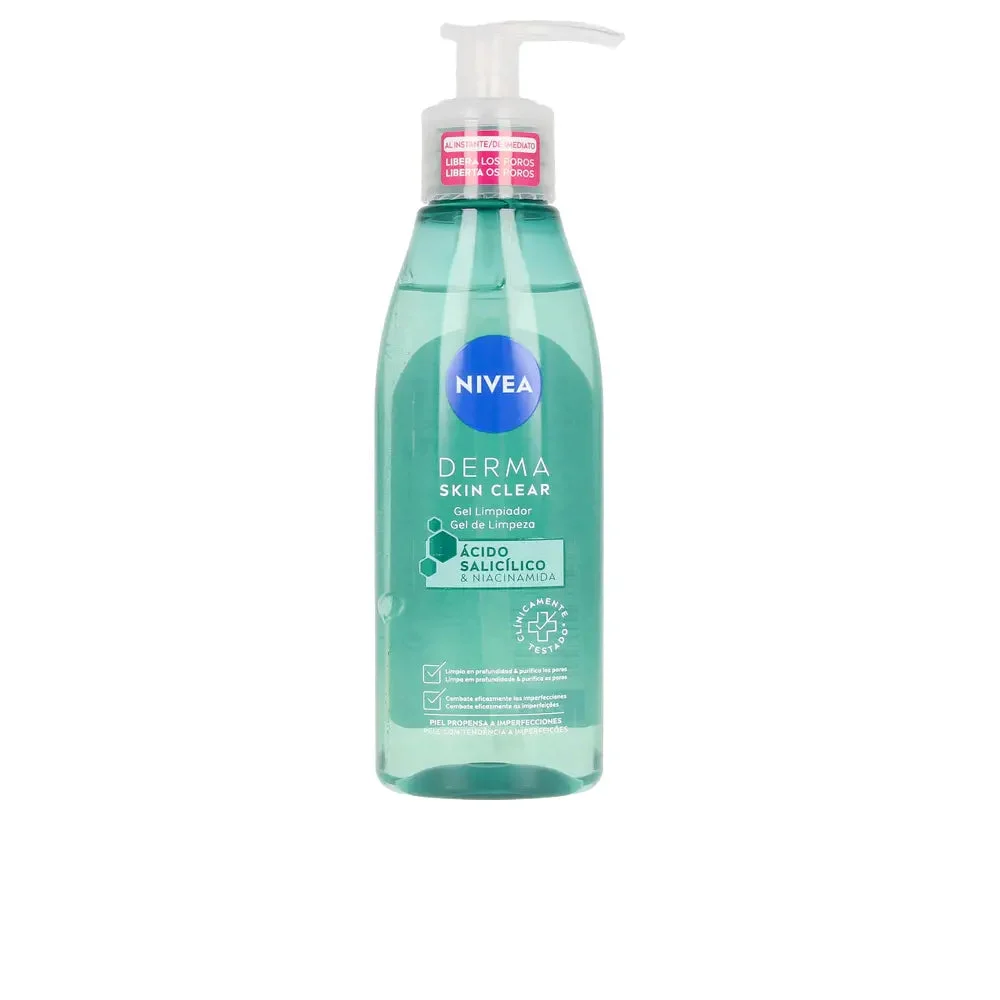 Nivea Derma Gel Detergente Acido Salicilico e Niacinamide 150ml