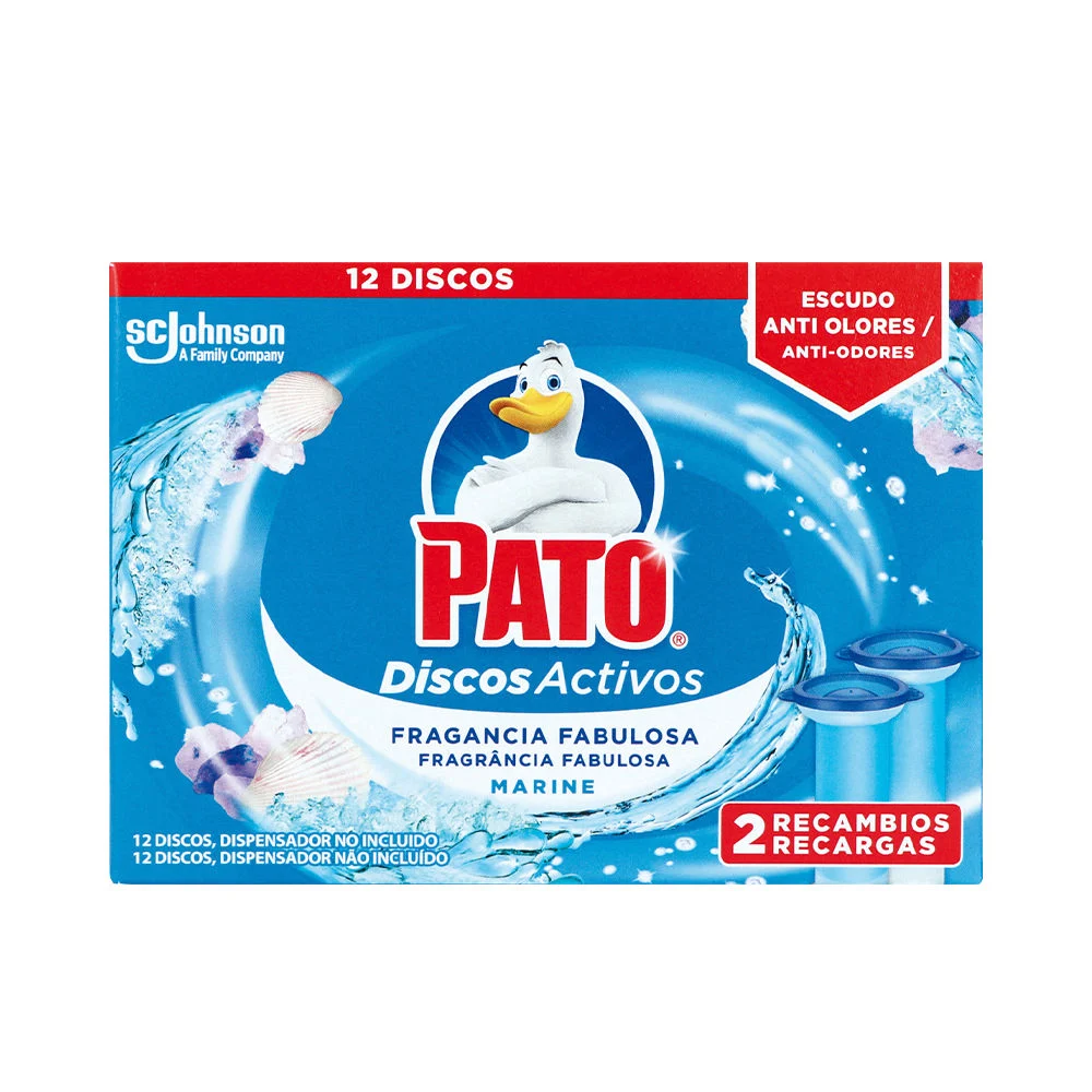 DUCK WC ACTIVE DISCS x 2 pezzi di ricambio