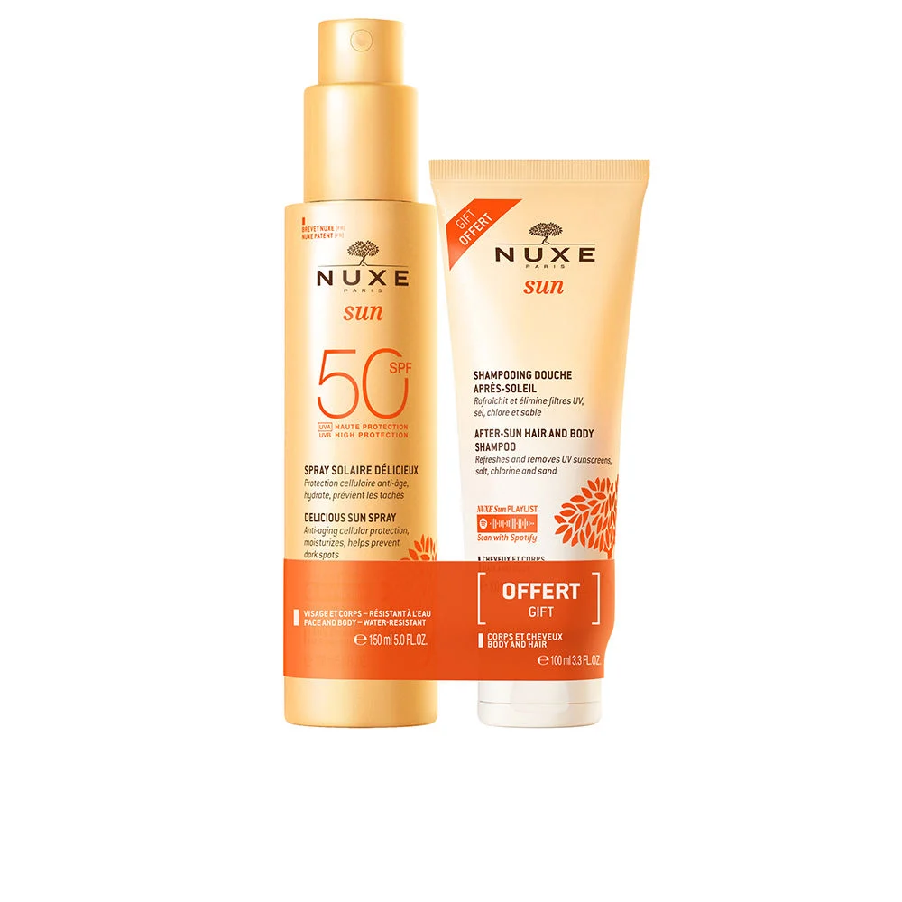 NUXE SUN SPRAY DELICIOSO ROSTRO Y CUERPO SPF50 COFANETTO