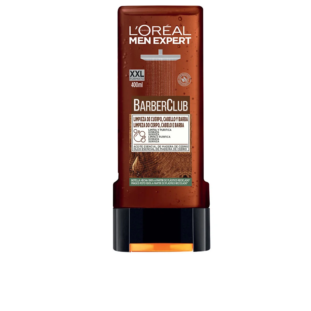 MEN EXPERT BARBER CLUB gel doccia olio essenziale