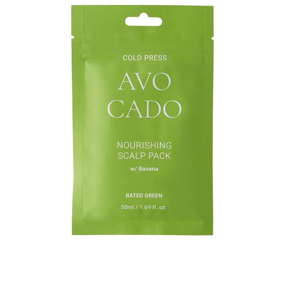 AVOCADO SPREMUTO A FREDDO nutriente per il cuoio capelluto