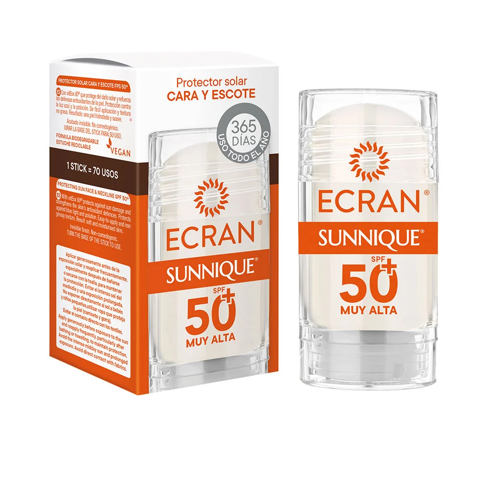 Stick viso e collo ECRAN SUNNIQUE SPF 50+
