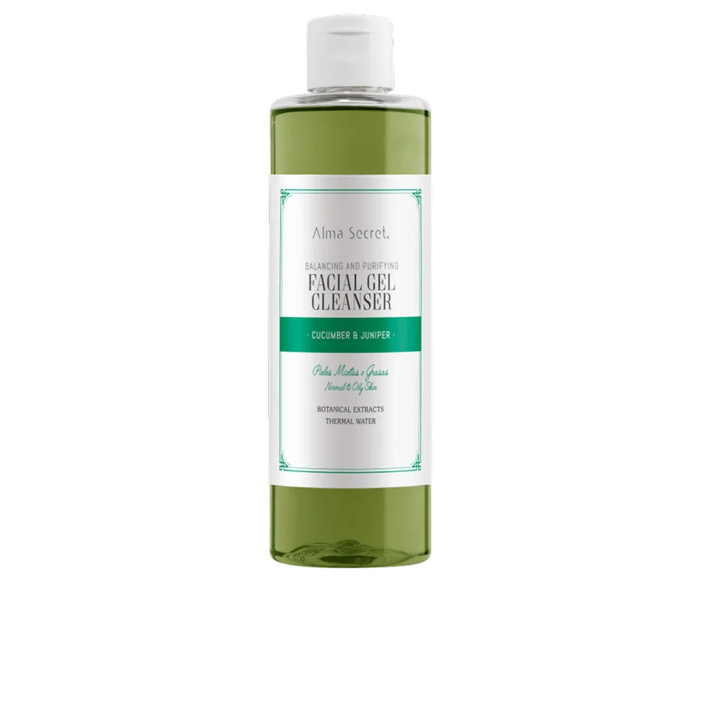 DETERGENTE GEL VISO equilibrante e purificante cetriolo e ginepro
