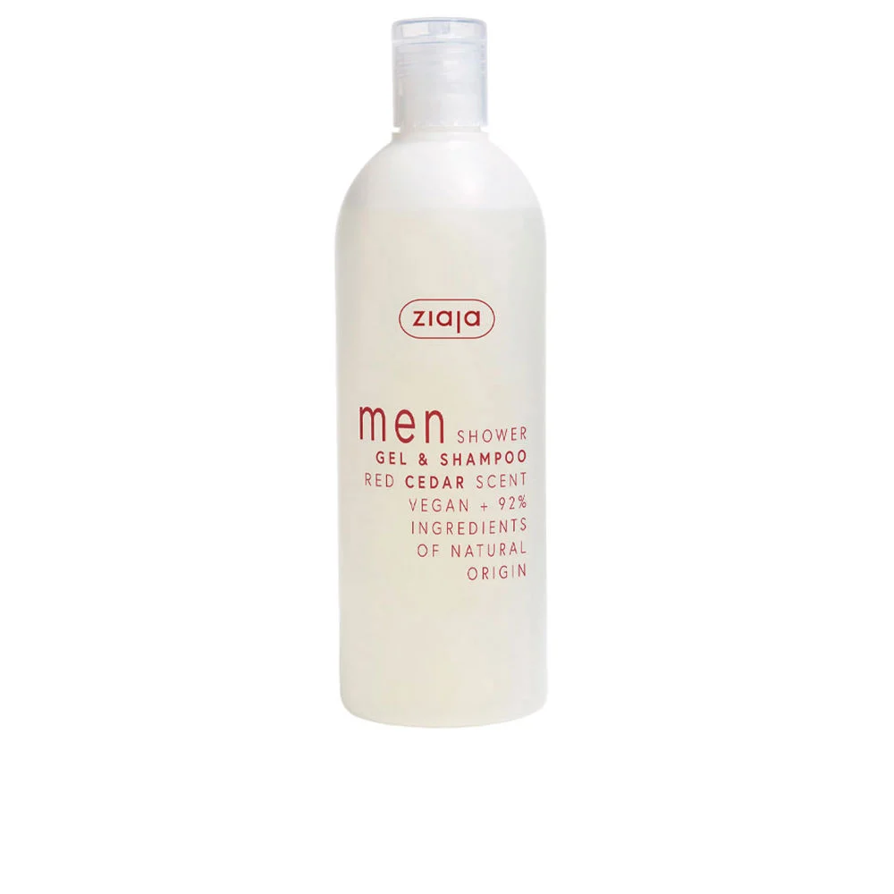 Gel doccia e shampoo MEN al cedro rosso