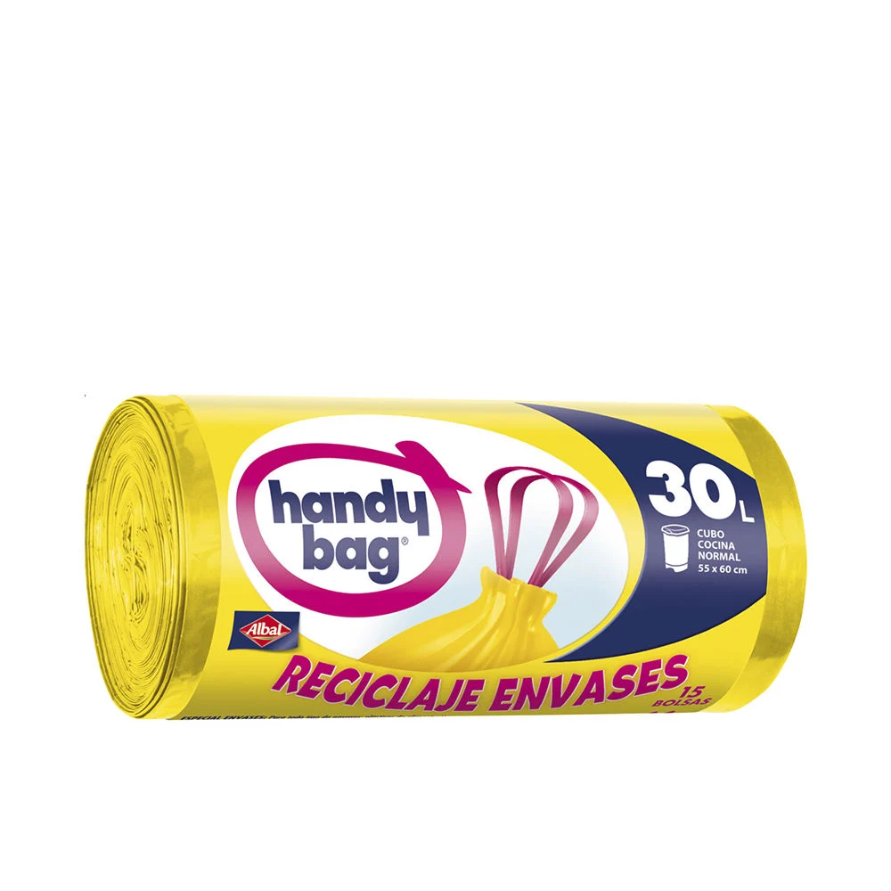 Sacco immondizie YELLOW RICICLATO HANDY BAG 30 litri
