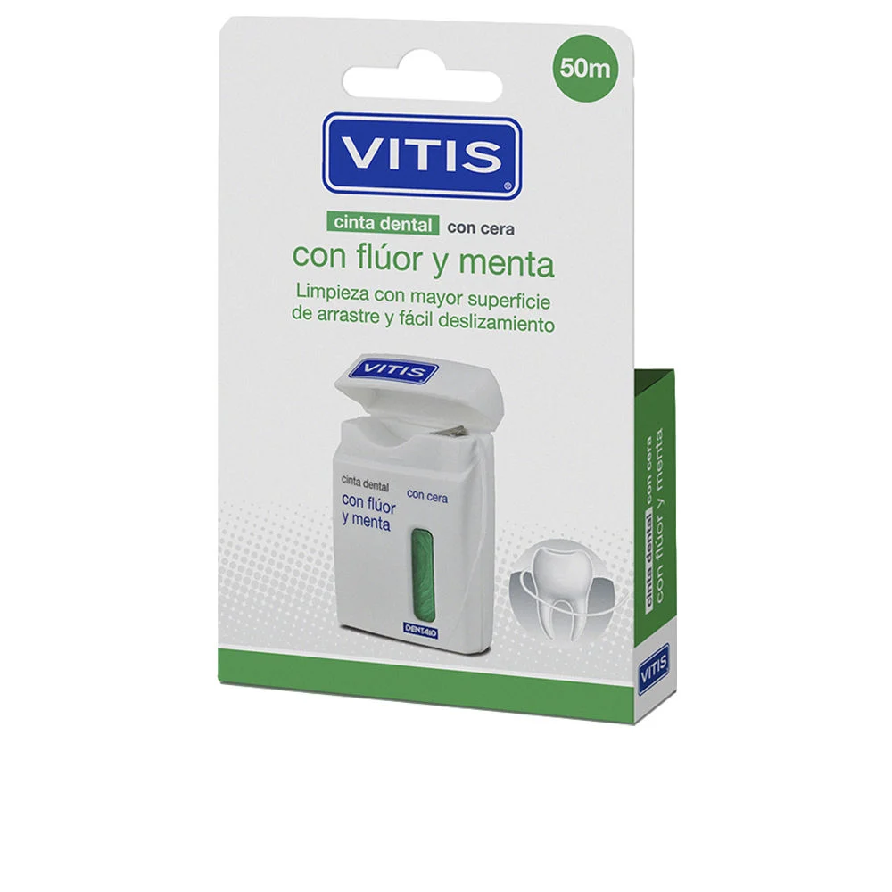 Nastro dentale VITIS con duo di fluoro e menta