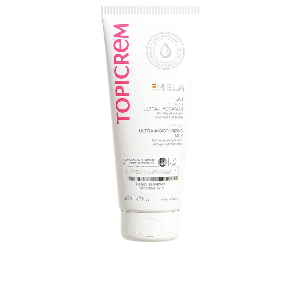 MELA latte corpo unificante ultraidratante SPF15+