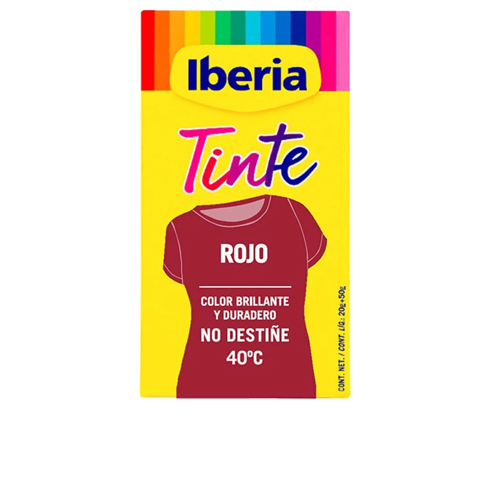 IBERIA ABBIGLIAMENTO DYE colorfast 40º #rosso