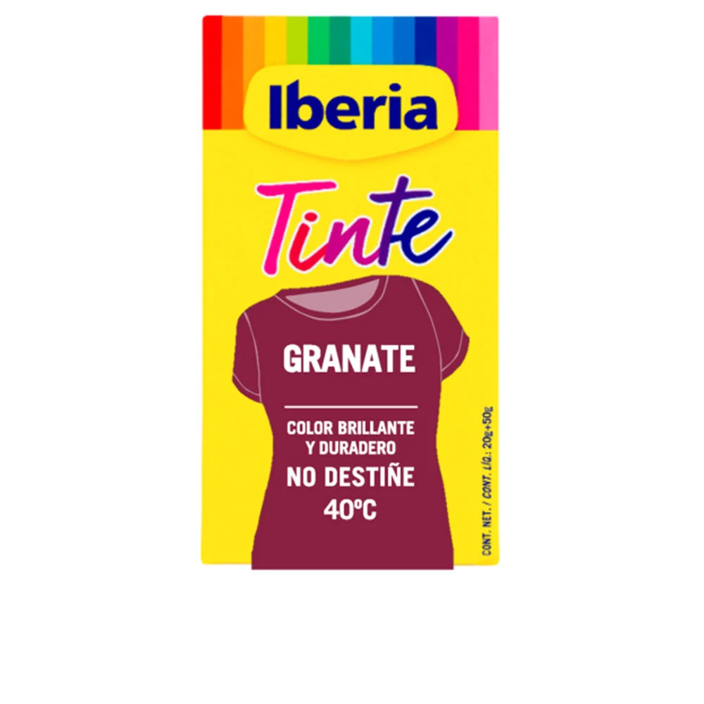 IBERIA ABBIGLIAMENTO DYE colorfast 40º #granato