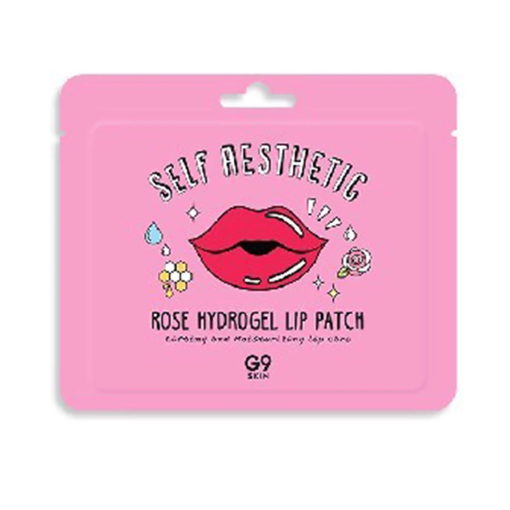 SELF AESTHETIC patch labbra idrogel alla rosa