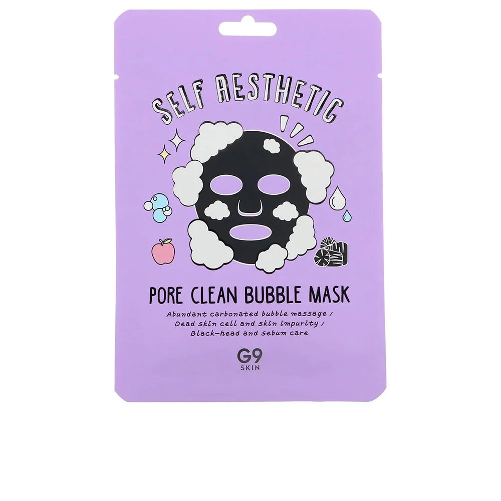 Maschera a bolle autoestetiche per la pulizia dei pori