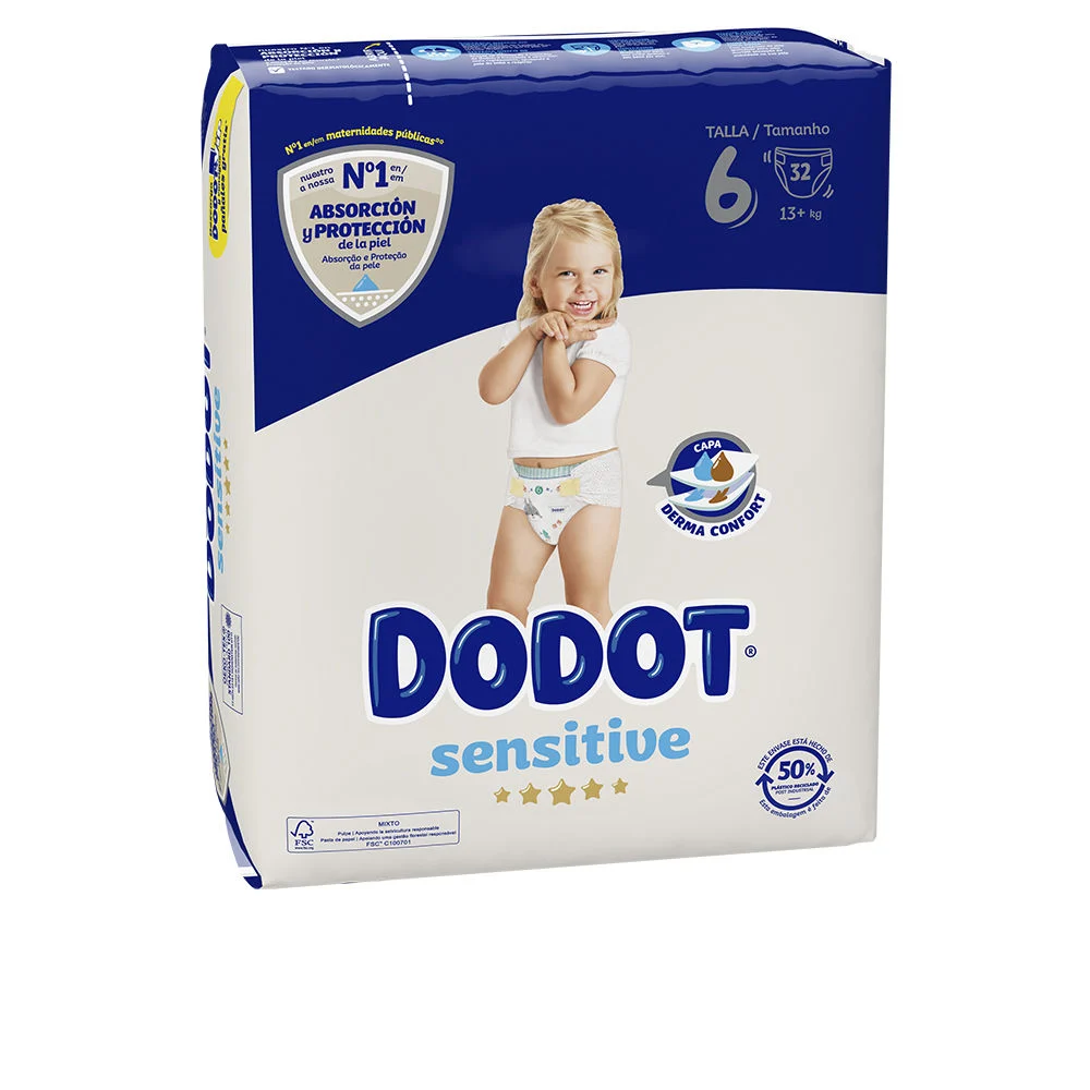 Pannolini DODOT SENSITIVE taglia 6 +13 kg
