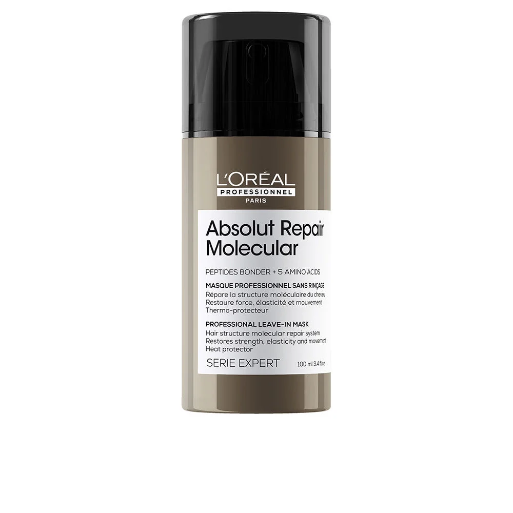 ABSOLUT REPAIR MOLECULAR maschera riparatrice professionale senza risciacquo per capelli danneggiati