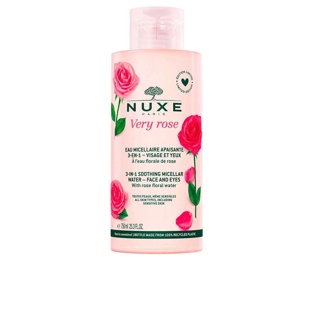 VERY ROSE acqua micellare lenitiva 3in1 tutta la pelle
