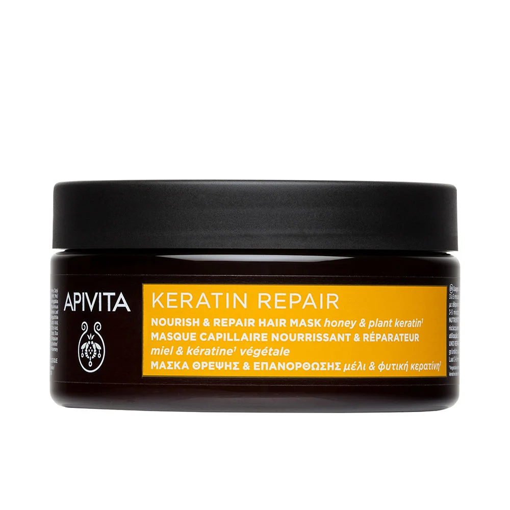 MASCHERA RIPARATRICE NUTRIENTE E RIPARATRICE ALLA CHERATINA per capelli secchi e danneggiati