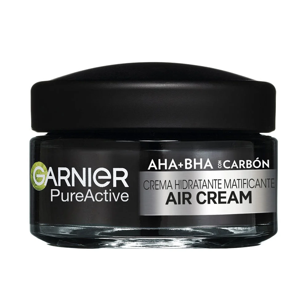 Crema idratante opacizzante PURE ACTIVE AHA + BHA + CHARCOAL