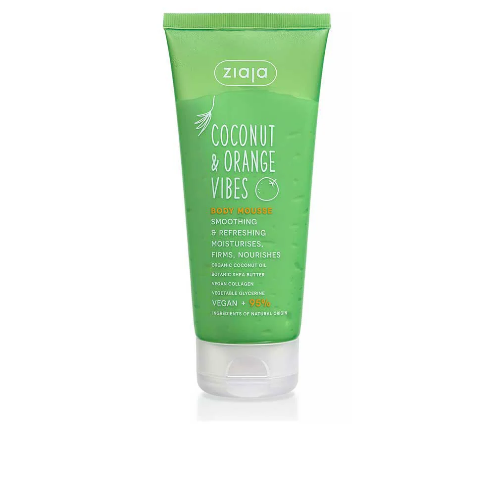 COCONUT & ORANGE VIBES Mousse corpo addolcente e rinfrescante