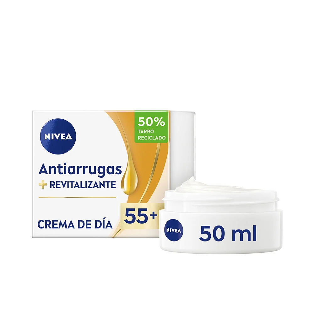 Crema giorno rivitalizzante ANTIRUGHE 55+ SPF15
