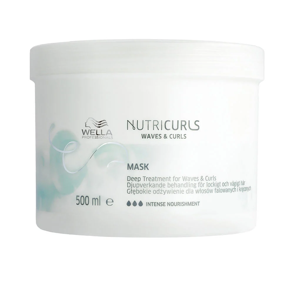 NUTRICURLS Maschera per capelli con ricci e onde