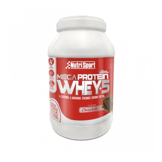 Nutrisport Mega Protein Whey +5 Cioccolato 1,8kg