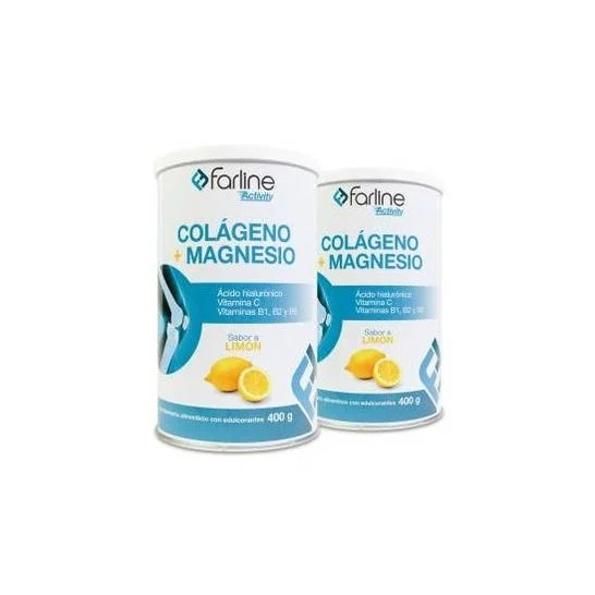 Farline Collagene + Magnesio + Acido ialuronico sapore di limone 2 unità