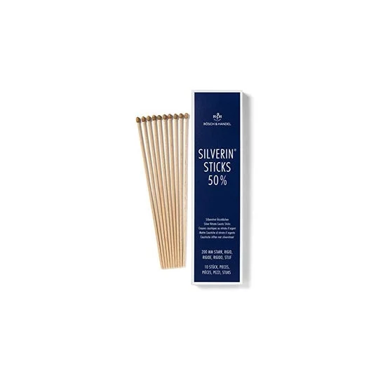 Rösch & Handel Silverin Sticks 50% Matita Caustica 10 Unità