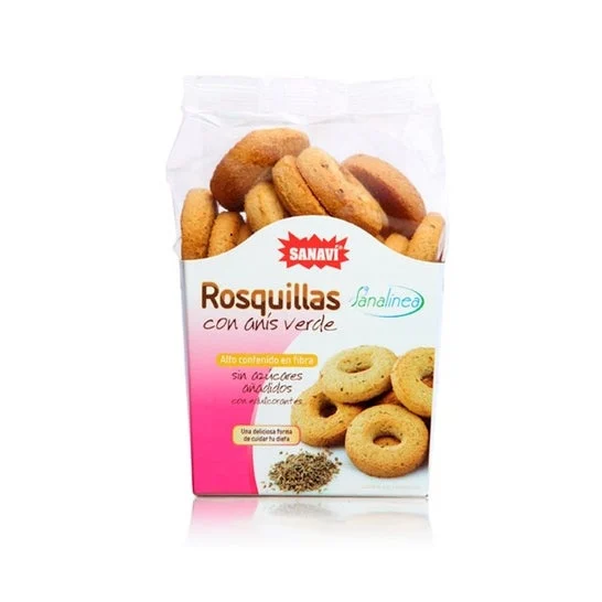 Sanavi Ciambelle all'anice verde S/A 150g