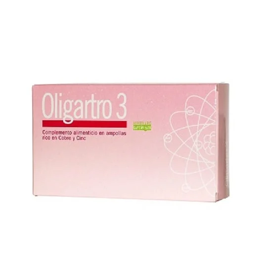 Artesania Agricola Oligartro 3 Cu Zn 20 Fiale
