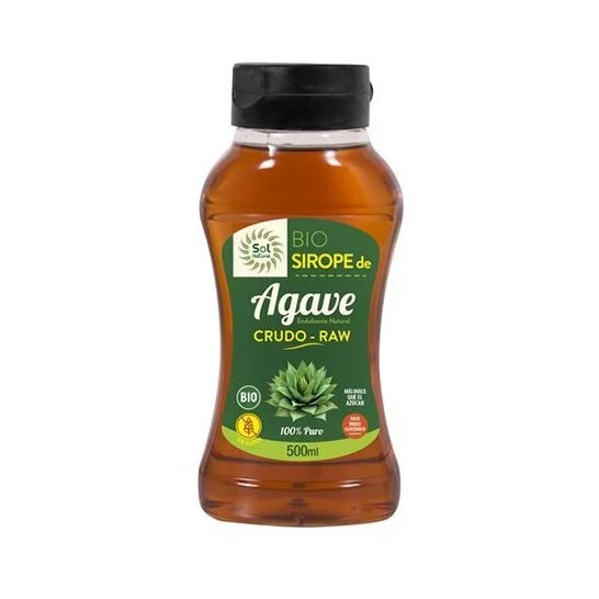 Sol Natural Raw Agave Sciroppo Bio 500ml