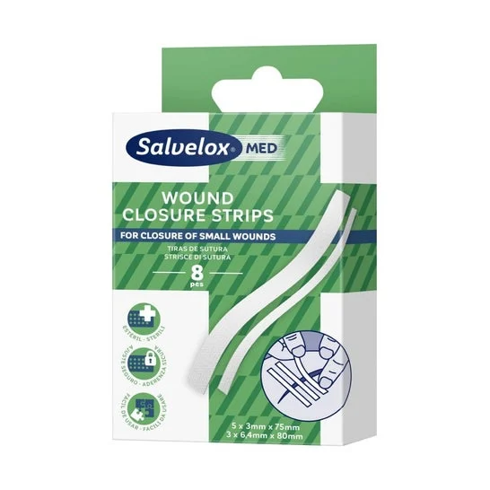 Salvelox Striscia Suturare 8 Unità