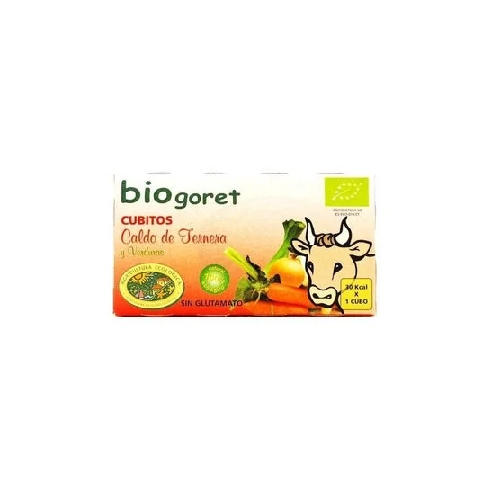 Bio Goret Brodo di manzo a cubetti Bio 66g