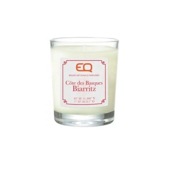 EQ Bougie Artisanale Parfumée Biarritz 180g