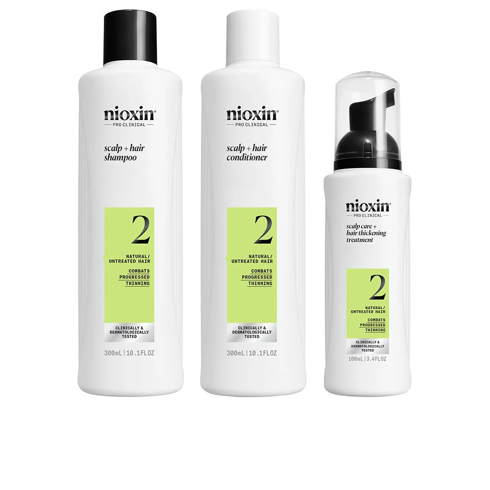 SISTEMA 2 - Kit - Trattamento per Capelli Naturali con Indebolimento Avanzato