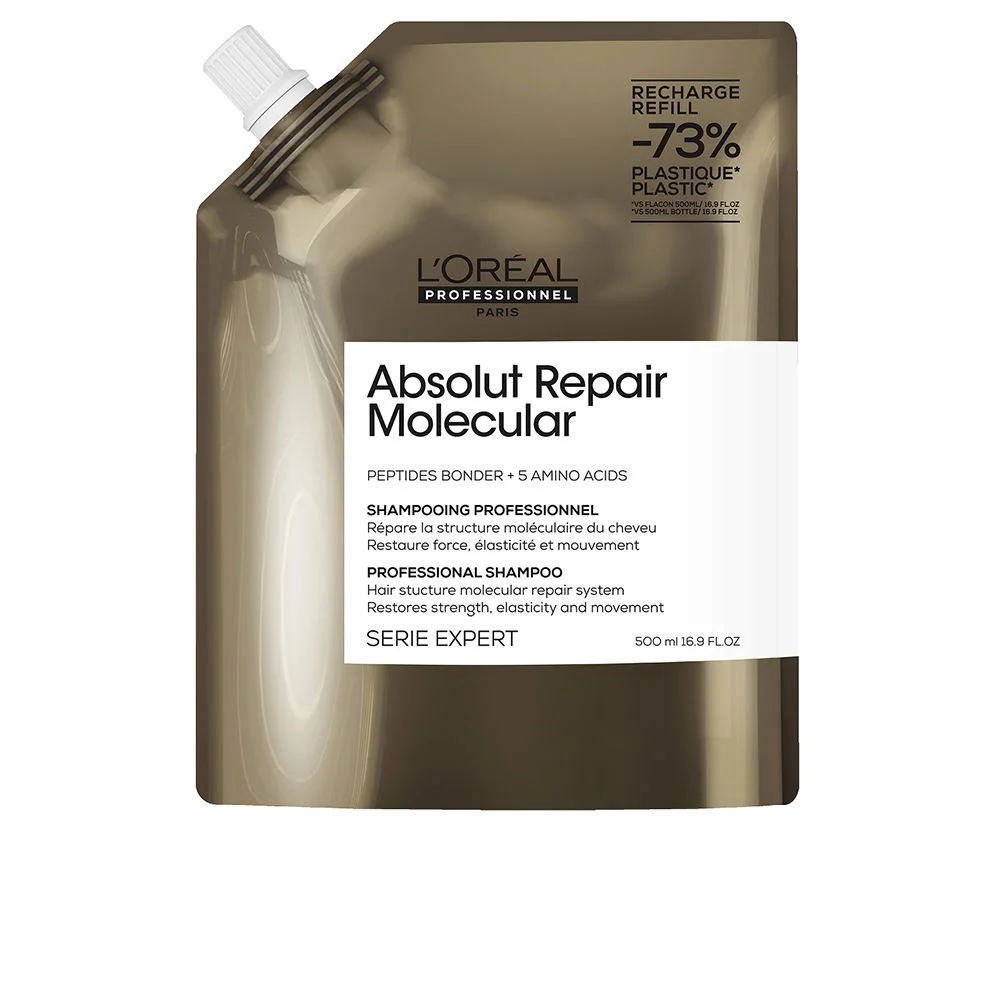 ABSOLUT REPAIR MOLECULAR shampoo professionale senza solfati per la ricarica dei capelli danneggiati