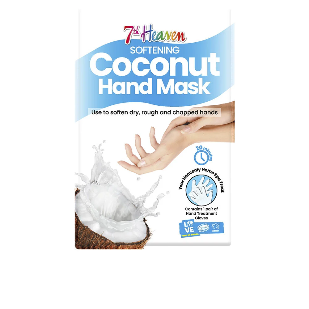 Maschera mani al cocco