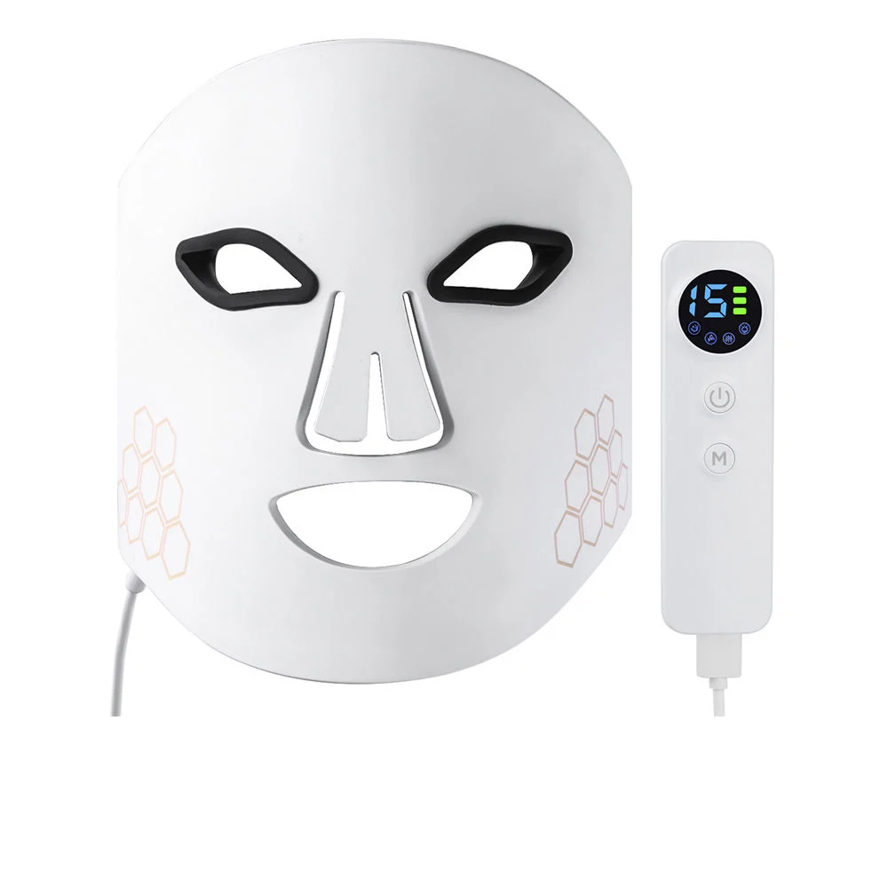 FOTOTERAPIA Maschera viso LED 4 COLORI