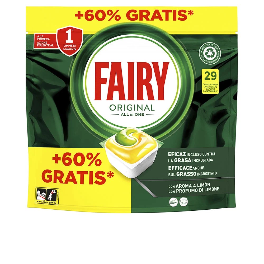 Capsule per lavastoviglie FAIRY ALL IN 1 LIMONE